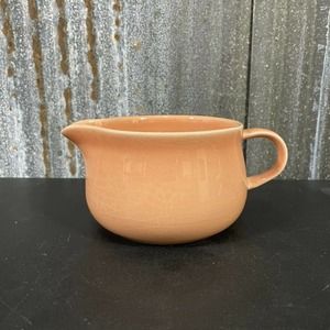 Vintage Nancy Calhoun Light Peach Japan Discontinued Gravy Bowl Dinnerware 80s